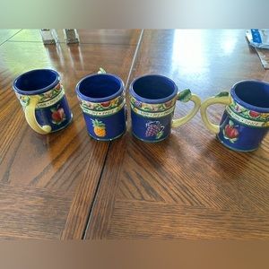 4 Fruit of the Spirit mugs